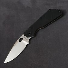 Strider Knives SMF OG Black G10 - Stonewashed 20CV / Flamed Titanium picture