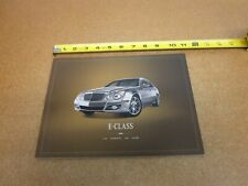 2008 Mercedes-Benz E-class sales brochure E320 E350 E550 E63 AMG 54 page picture