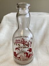 Vintage Quart Cream Top Milk Bottle Verifine Dairy Wisconsin’s Favorite 1944 picture