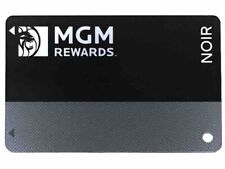 MLIFE MGM REWARDS NOIR SLOT PLAYERS CARD BLANK NO NAME picture