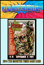 THE MONSTER TIMES RRPARKS COLLECTOR EDITION BASE CARD #15 2014 picture