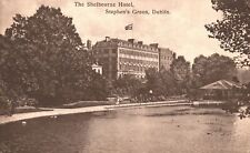 Vintage Postcard 1910's Shelbourne Hotel Building Stephen's Green Dublin Ireland picture