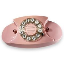 Crosley CR-59 Princess Telephone Desk Phone Pink Push Button Technology Vintage picture