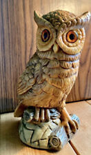 Large Vintage Owl Figurine Hobbyist picture