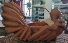 NWT Paper Mache Thanksgiving Turkey Basket Very Large by MIDWEST DESIGN IMPORTS picture