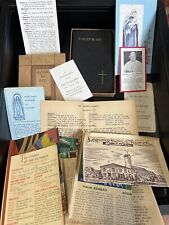 1925 Blessed Be God:A Complete Catholic Prayer Book & Ephemera Orig Box Leather picture