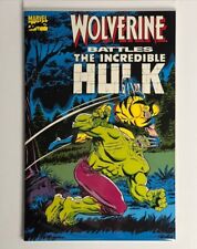 Wolverine Battles The Incredible Hulk Marvel Comics picture
