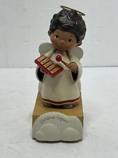 Hallmark Christmas Pageant Angel Choir Motion Singing  Figure. Tested. Pre-owned picture