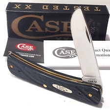 W.R. Case XX USA Rough Black  Synthetic Sod Buster Jr. (6137SS) Pocket Knife picture