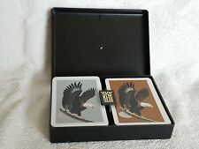 Vintage Kem Plastic Playing Double Deck Cards Eagles, Complete picture