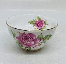 Vintage MELBA Bone China Porcelain Teacup Pink Roses Floral Art Decor England 1 picture
