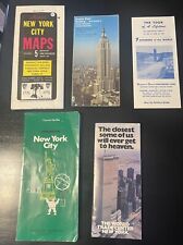 Vintage 1970’s New York World Trade Center Pamphlet And Maps picture
