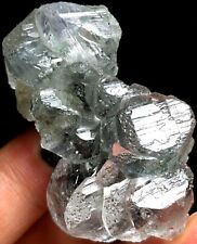 43g NATURAL Fantastic Cubic Triangular energy source FLUORITE QUARTZ Crystal  picture