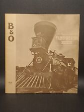  1960's BALTIMORE & OHIO GO B&O TRANSPORTATION MUSEUM BOOKLET picture