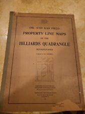 Oil and Gas Field Property Line Maps. 1946 picture