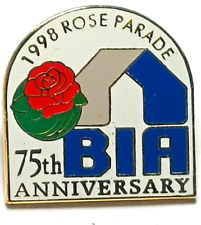 Rose Parade 1998 BIA(Building Industry Association) 75th Anniversary Lapel Pin picture