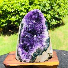 1.58LB Natural Amethyst geode quartz cluster crystal specimen energy Heals 302 picture