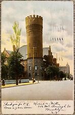 1907 Antique Postcard 23rd Regiment Armory Brooklyn New York Vintage Posted picture