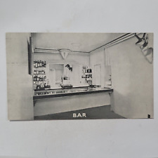 Little America Bar Interior View Granger Wyoming Vintage Postcard US Highway 30 picture