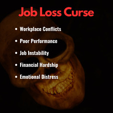 Job Loss Curse Black Magic Wiccan Pagan Voodoo Witchcraft Powerful Strong picture