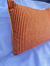 1 Pillow Scalamandre fabric-SENEGAL - V 12” x H 17“ - Color  Orange picture