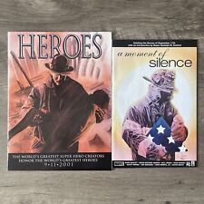 Marvel Comics A Moment of Silence & Heroes 9/11 2001 Tribute picture