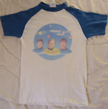VTG Kirk, McCoy & Spock 1975 Star Trek T Shirt Childs 14 Made In USA by Donmoor picture