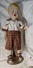 Vintage Buster Brown Shoes Large Boy Child's Store Display Dressed Mannequin picture