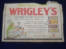 1920'S WRIGLEY'S CHEWING GUM COLOR COMICS AD - NP 5260 picture