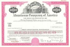 Aluminum Company of America - 1990's $10,000 or $1,000 Specimen Bond - Specimen  picture