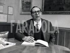 Vintage Press Photo Geno Pampaloni, Literary Critic And Giornalista, print picture