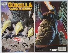 GODZILLA KINGDOM OF MONSTERS #1 RE THIRD EYE VARIANT IDW 2011 picture