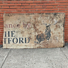 The Hartford Elk Partial Metal Sign picture