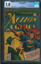 Action Comics #51 CGC 1.0 DC Comics 1942 1st Appearance The Prankster picture