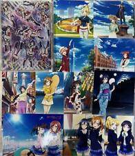 Love Live Goods lot set 11 Illustration card Acrylic panel stand On stage   picture