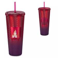 Disney Parks Tumbler With Straw Starbucks Walt Disney World Red Ombre picture