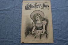 1897 AUGUST 29 LE PETIT ECHO DE LA MODE MAGAZINE - ROBE MALEY - FRENCH - NP 8664 picture