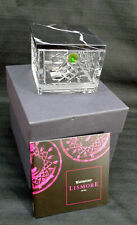 Waterford Lismore Revolution Crystal Covered Box Black Marble Lid 40032029 picture