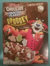  Kellogg's 2018 Halloween Chocolate Frosted Flakes Spooky Marshmallows Full 10.2 picture