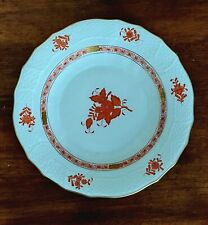 Herend Hungary Chinese Bouquet Rust Salad Plate No Scratches Or Chips picture