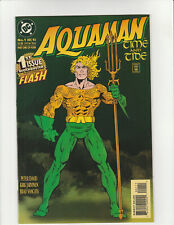 Aquaman: Time and Tide #1 DC Comics 1993 Flash app. Peter David NM- (9.2) picture