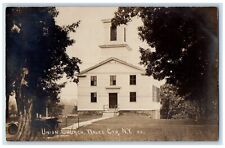 c1910's Union Church Wales Center New York NY RPPC Photo Antique Postcard picture