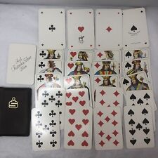 ANTIQUE FERD PIATNIK & SON WIEN PLAYING CARDS 24 Cards Deck W/ Case picture
