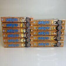 Naruto 3 In 1 Manga Volumes 4-6, 10-15, 19-21, 28-30, 46-57, 67-72, Lot of 11 picture