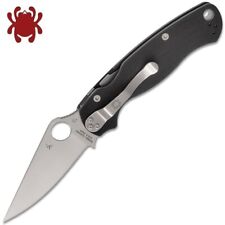 Spyderco Paramilitary 2 PM2 Left-Handed CPM-S45VN Satin Blade Black G10 C81GPLE2 picture