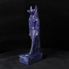 Egyptian Antiquities Rare Ancient Anubis Statue Figurine Figurines Egyptian BC picture