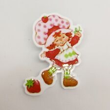 Strawberry Shortcake Acrylic Pin Badge Pinback Brooch 80s Cartoon New picture