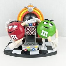 M&M’s Rock’n Roll Cafe Jukebox Candy Dispenser Red Green Limited Edition picture