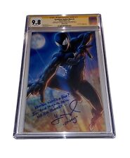 Yuri Lowenthal CGC SS 9.8 Signed Symbiote Spiderman #2 NM/M Virgin Variant Comic picture