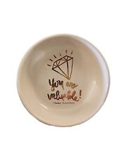 Dayspring Trinket Jewelry Dish, You Are Valuable, Sadie Robertson, Ring 4.5
